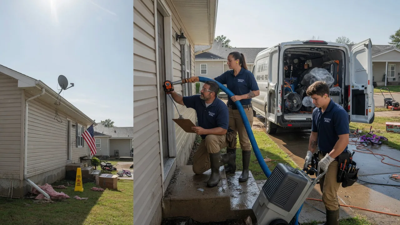 Ceiling Water Damage Restoration in Leivasy, WV near me