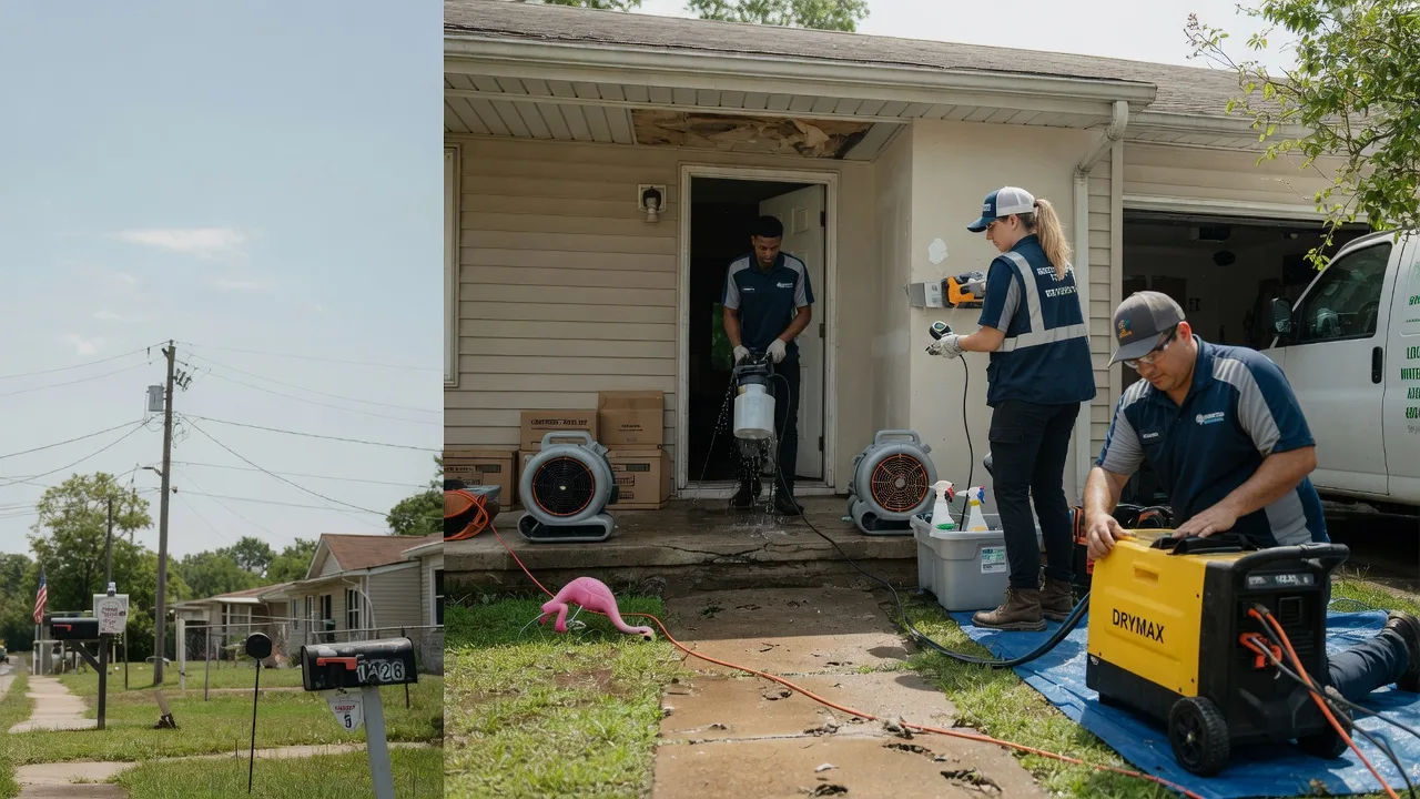 Storm Damage Water Removal in Leivasy, WV near me